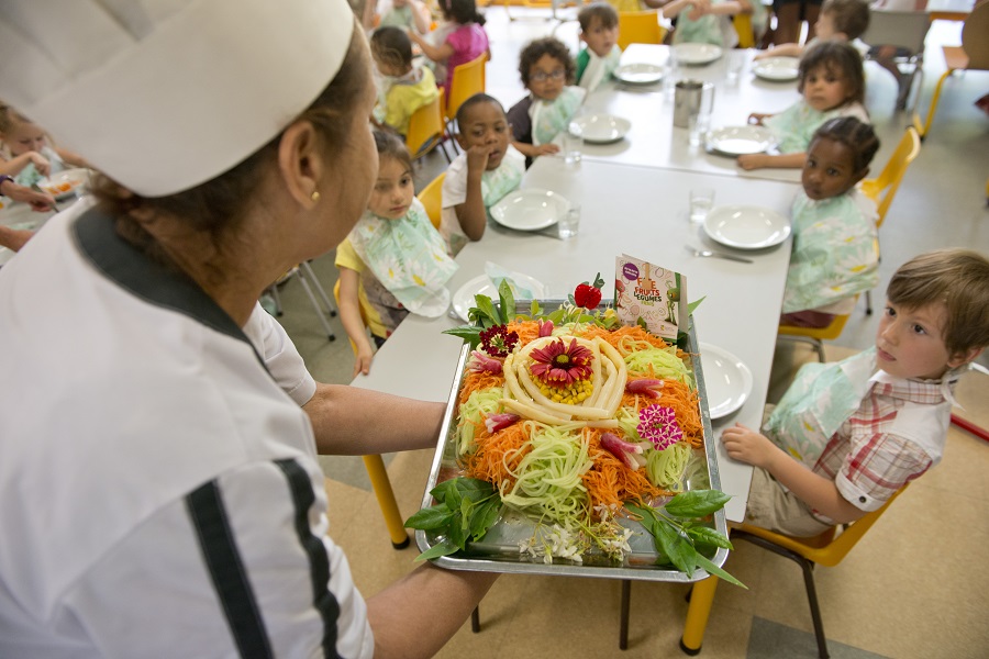 La restauration municipale cuisine, au quotidien, les repas de 14 établissements scolaires.