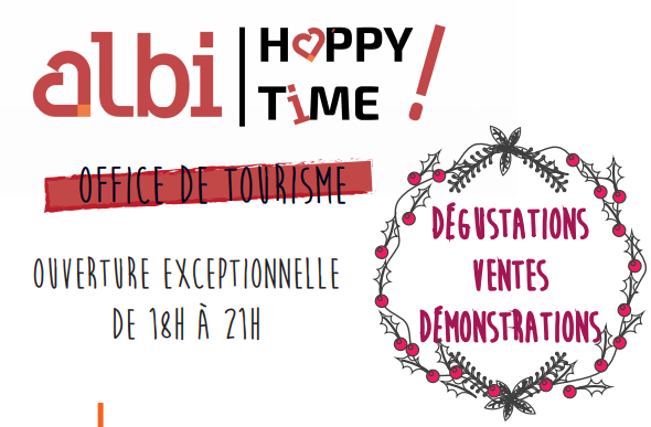 Les Happy Time de l'Office de Tourisme
