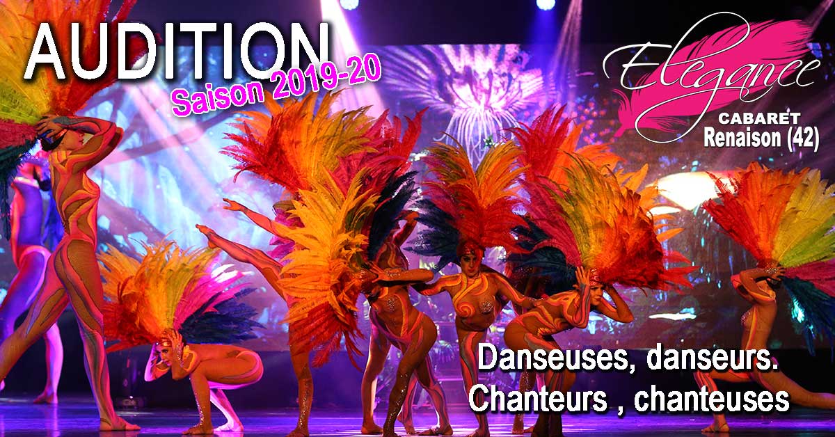 cabaret Glamart et sa revue Elégance 