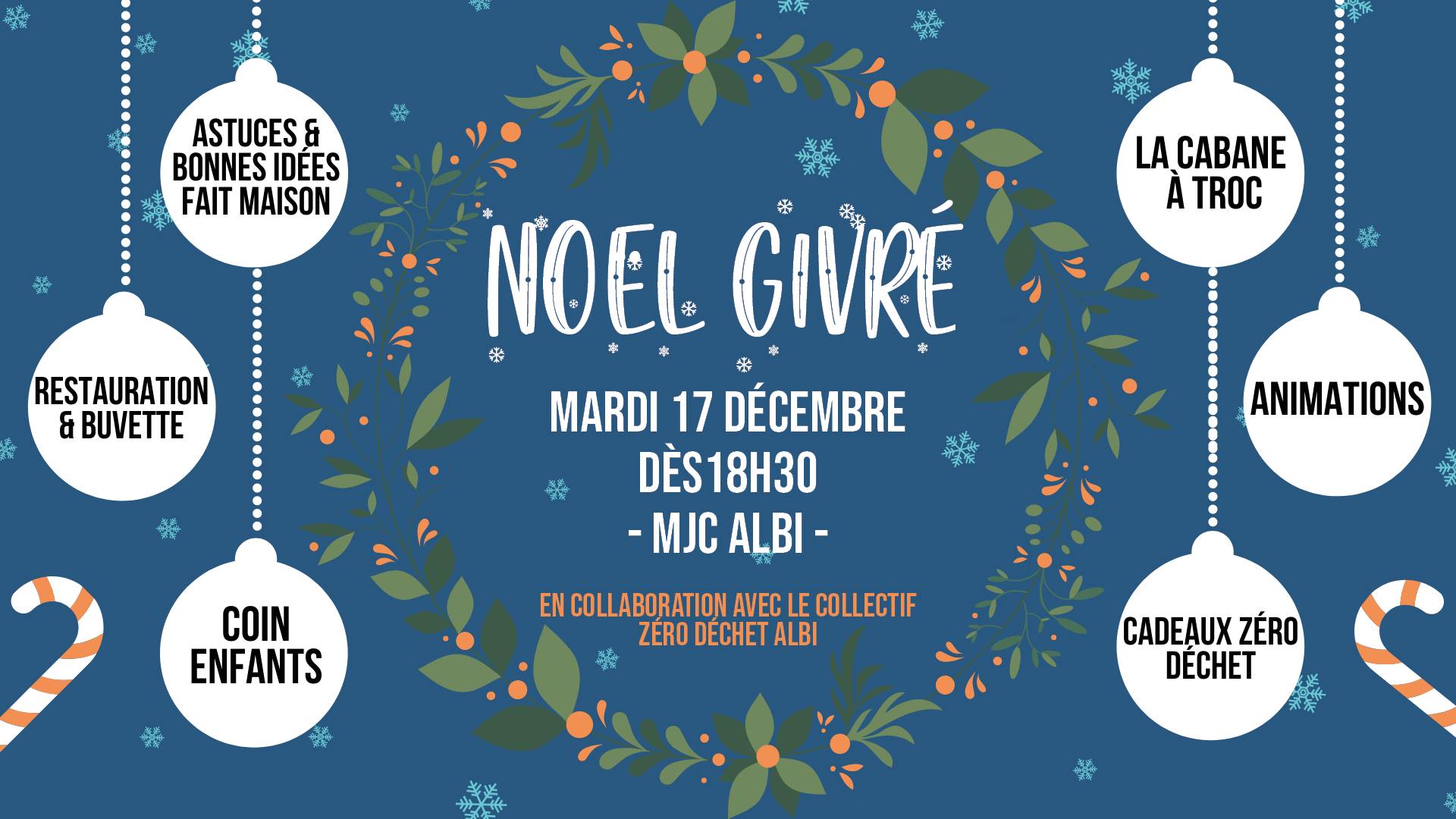 Noël Givré à la MJC d'Albi