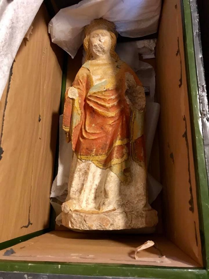 La dame de Saint Salvi rentre à la maison