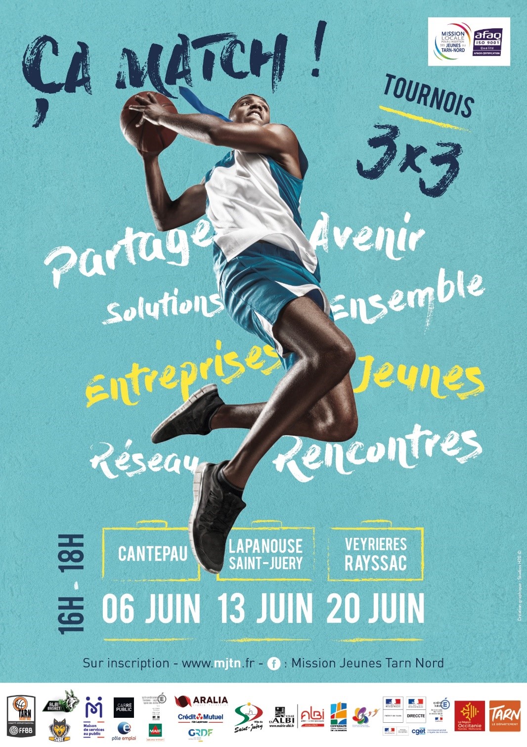 Finale de basket urbain festival des acteurs économiques 
