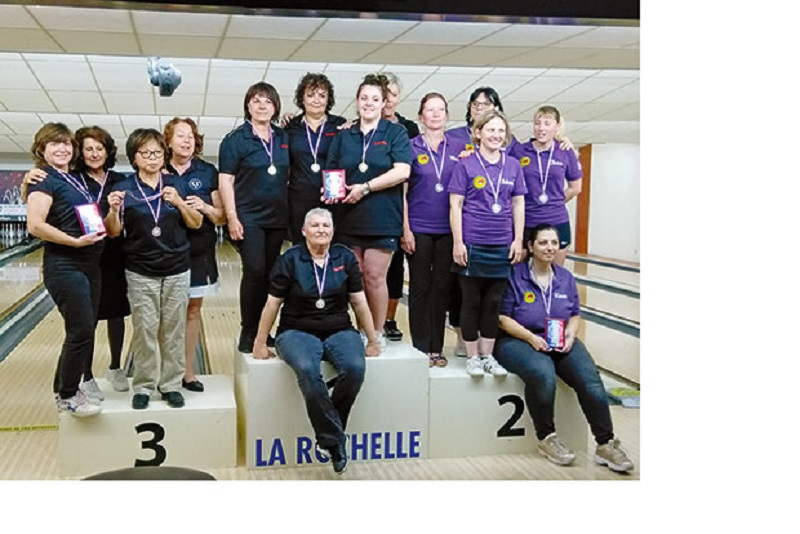Les filles championnes de France de bowling