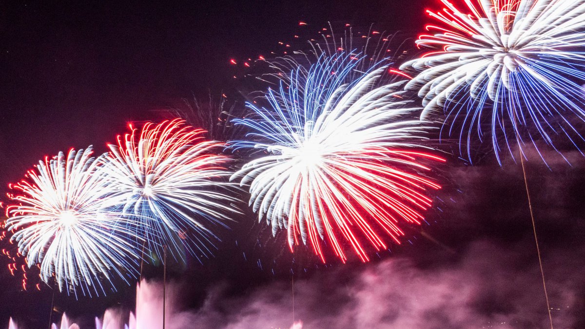 Feu d'artifice du 14 juillet 2019 - Fête Nationale