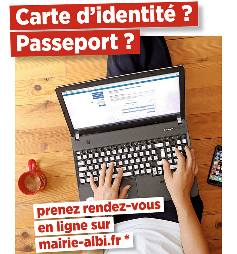 CI, passeport ... Prise de rendez-vous en ligne 