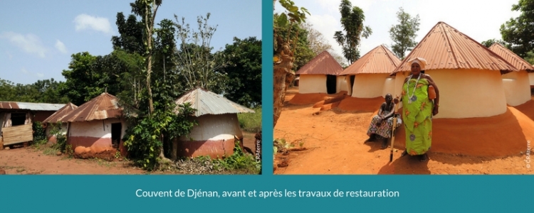 avant, après réhabilitation du quartier vaudou