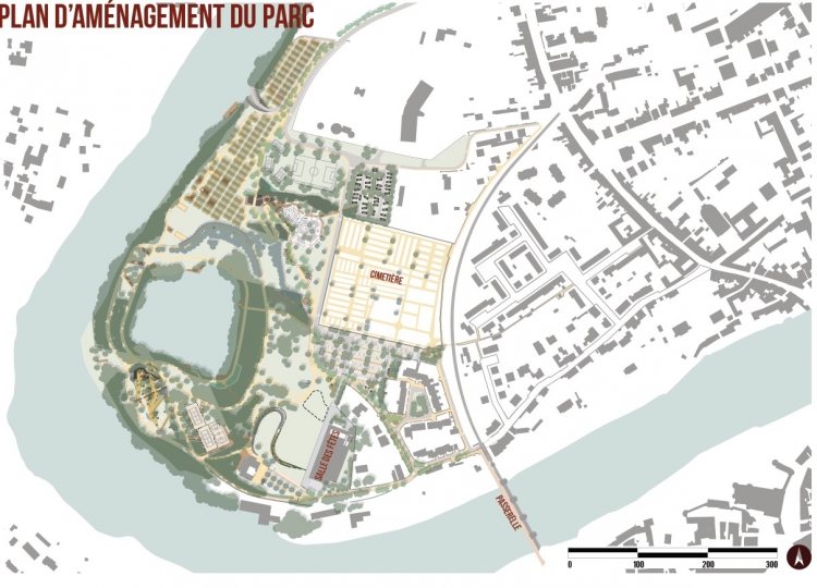 Plan amenagement du Parc