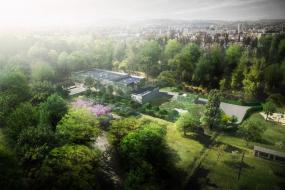Le projet, situé au bord du Caussels 