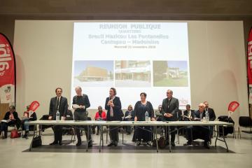 Réunion publique Breuil Mazicou Les Fontanelles Cantepau Madeleine