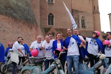 « Les meules bleues » ont fait étape à Albi