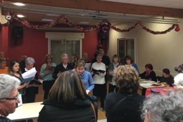 Chorale du Marranel, pour les vœux de la dynamique association de quartier du Marranel