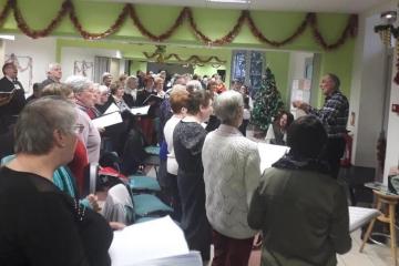Voeux du club de « l’âge d’or » de Ranteil et à la chorale « au plaisir de chanter » à la maison de quartier du Breuil.....