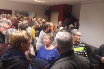 Moment de convivialité à la maison de quartier de Rayssac pour les vœux, autour d’une galette, au club des aînés de l’Isica....