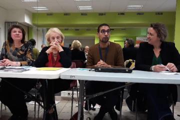AG de « l’association pour le don du sang Benevole » ce matin à la maison de quartier du Breuil.... La Ville d’Albi est fière d’être un partenaire fidèle et durable de cette association, dont les bénévoles et les présidentes, locale et départementale, ne ménagent ni leurs efforts, ni leur enthousiasme, pour promouvoir le don du sang.... L’an dernier, et grâce au travail de cette asso, les dons faits à l’EFS d’Albi auront permis de sauver l’équivalent de 1600 vies....