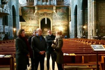 Alain Juppé découvre la ville
