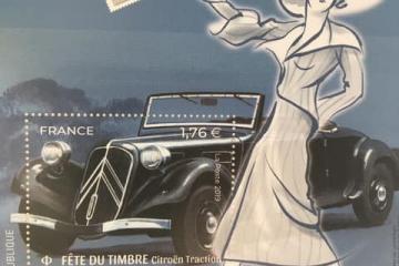 Fête du timbre, organisée par le Cercle Philatélique Albigeois, au circuit d’Albi, pour célébrer les 100 ans de la traction !
