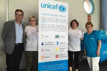 « Nuit de l’eau » au profit de l’UNICEF  à la piscine Atlantis!