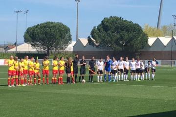 15’ minute de jeu, les Albigeoises ouvrent le score face à Vendenheim! Et victoire finale des Albigeoises 3-1!!! Bravo à toutes!