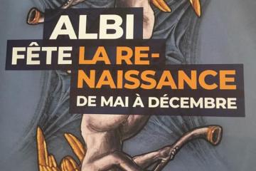 Après avoir fêté les 500 ans des peintures des voûtes de la cathédrale en 2009, Albi fêtera cette année les 500 ans de la Renaissance.... Lors de la Nuit Pastel bien sûr..., mais aussi à travers des visites, des conférences, des menus de restaurants, des timbres inédits..... Un programme particulièrement dense et varié à découvrir à l’office du Tourisme d’Albi..., dont les équipes se sont très largement mobilisées autour de cet événement....