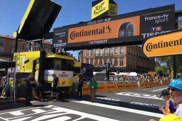 L'arrivée - Tour de France 2019