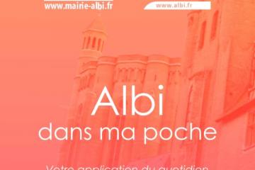 Déjà plus de 3800 téléchargements en 3 mois pour l’application gratuite « Albi dans ma poche » développée par la Ville d’Albi ... Avec 4 nouveaux services, venus compléter l’offre déjà importante et très concrète de cette appli pour vous faciliter le quotidien: - les pharmacies de garde, - les événements sportifs, - les paiements en ligne des factures d'eau, du périscolaire et de la petite enfance, - les propositions d'itinéraires combinant bus, voiture et /ou marche à pied. A télécharger sans modération su