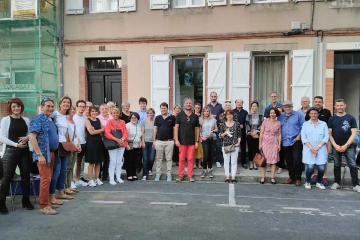 Beaucoup de convivialité et d’enthousiasme partagé pour ce 1er repas des voisins du boulevard Andrieu! Bravo pour cette initiative et merci pour votre accueil!