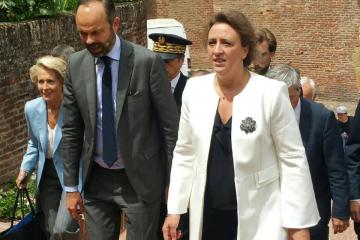Édouard Philippe, Premier Ministre, visite de la Ville