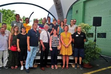 Inauguration d’une unité de traitement du biogaz à la station d’épuration de la Madeleine.... Chaque jour les boues sont transformées en énergie par un processus de méthanisation, grâce à l'optimisation des équipements et le savoir-faire des équipes assainissement du Grand Albigeois : 655 m3 de biométhane sont ainsi injectés dans le réseau public de GRDF. Cette énergie renouvelable, locale et respectueuse de l’environnement permet aussi de réduire les émissions de gaz à effet de serre!