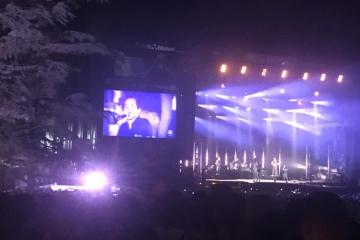 3 cafés gourmands, Zazie, Boulevard des airs et Soprano: superbe seconde soirée à Festival Pause Guitare Sud de France à Pratgraussals!!!!! Merci Alain Navarro 😉!