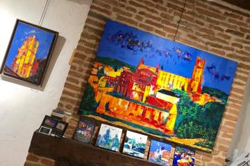 Merci à Julie d’Aragon et A.Brukhnoff pour leur regard sur Albi: cette exposition est un ravissement....!😃