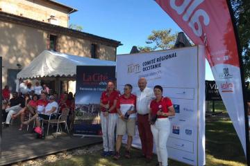 Trophée de l’Asptt réunissant 8 equipes d’Occitanie et de Nouvelle Aquitaine au golf d’Albi-Lasbordes.... Bravo et merci au club albigeois, à son président Francis Dumas et aux bénévoles du club pour ce we de convivialité et de sport!