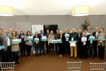 Nouvelle reconnaissance nationale pour l'intégration de logiciels Open Source au sein des collectivités albigeoises avec maintien pour la ville d'#Albi du niveau 4 sur 5 et obtention par la C2A, dès sa première participation, du niveau 3 du label 2019 "Territoire Numérique Libre" décerné par l'Adullact