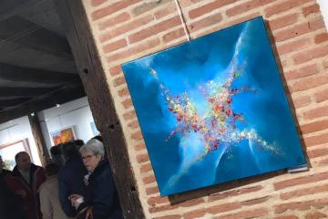 ...et vernissage à la galerie du Castel'art 81 Bravo à Chris Segura, Boisson Isabelle et à André Lhermet pour cette belle expo!