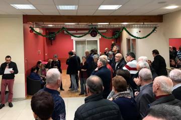 Voeux de l’association de quartier du Maranel:une nouvelle fois, bcp de convivialité grâce à l’implication des bénévoles de l’association et à la présence nombreuse des habitants!