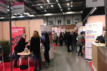 Plus de 1 500 visiteurs pour la seconde édition du Salon de l'Etudiant ce samedi au Parc des Exposition d'#Albi, soutenu par l'Agglomération Albigeoise. 5 conférences thématiques et plus de 30 exposants régionaux, dont les classes préparatoires générales et techniques, les formations CCI et CFA, l'Armée, les Compagnons, le Campus Fonlabour et l'Ecole des Mines pour le Grand Albigeois.