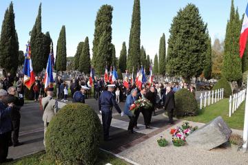 Commémoration du centenaire de la fin de la guerre 14-18