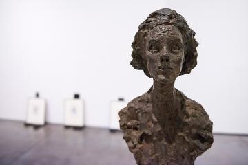 Les coulisses de l'expo Giacometti