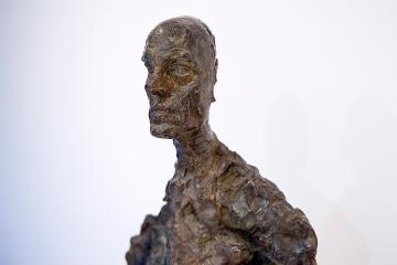 Les coulisses de l'expo Giacometti