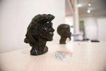 Les coulisses de l'expo Giacometti
