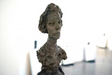 Les coulisses de l'expo Giacometti