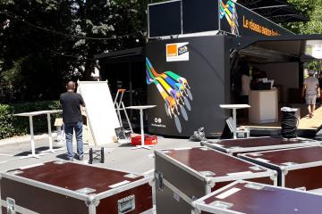 Sur le Fan Park - Tour de France 2019