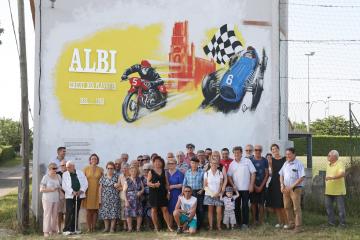 Inauguration Fresque des Planques