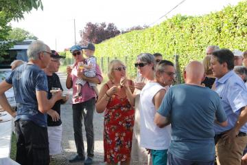 Inauguration Fresque des Planques