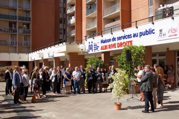 Inauguration de la maison de services au public