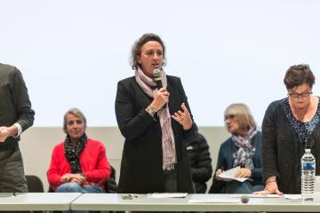 Réunion publique Breuil Mazicou Les Fontanelles Cantepau Madeleine