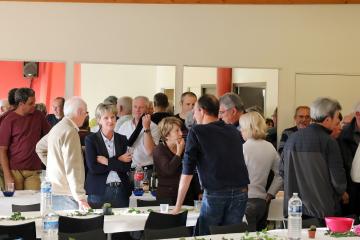 Repas de quartier Lude Bellevue au Marranel