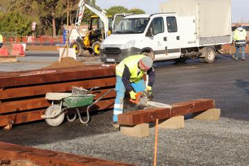 Travaux parking Pratgraussals