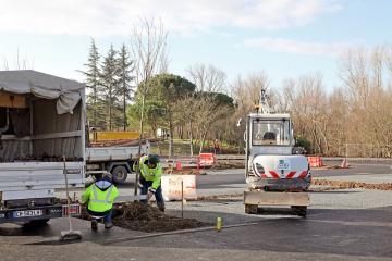 Travaux parking Pratgraussals