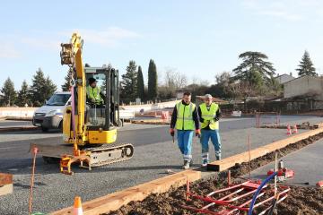 Travaux parking Pratgraussals