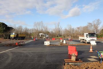 Travaux parking Pratgraussals